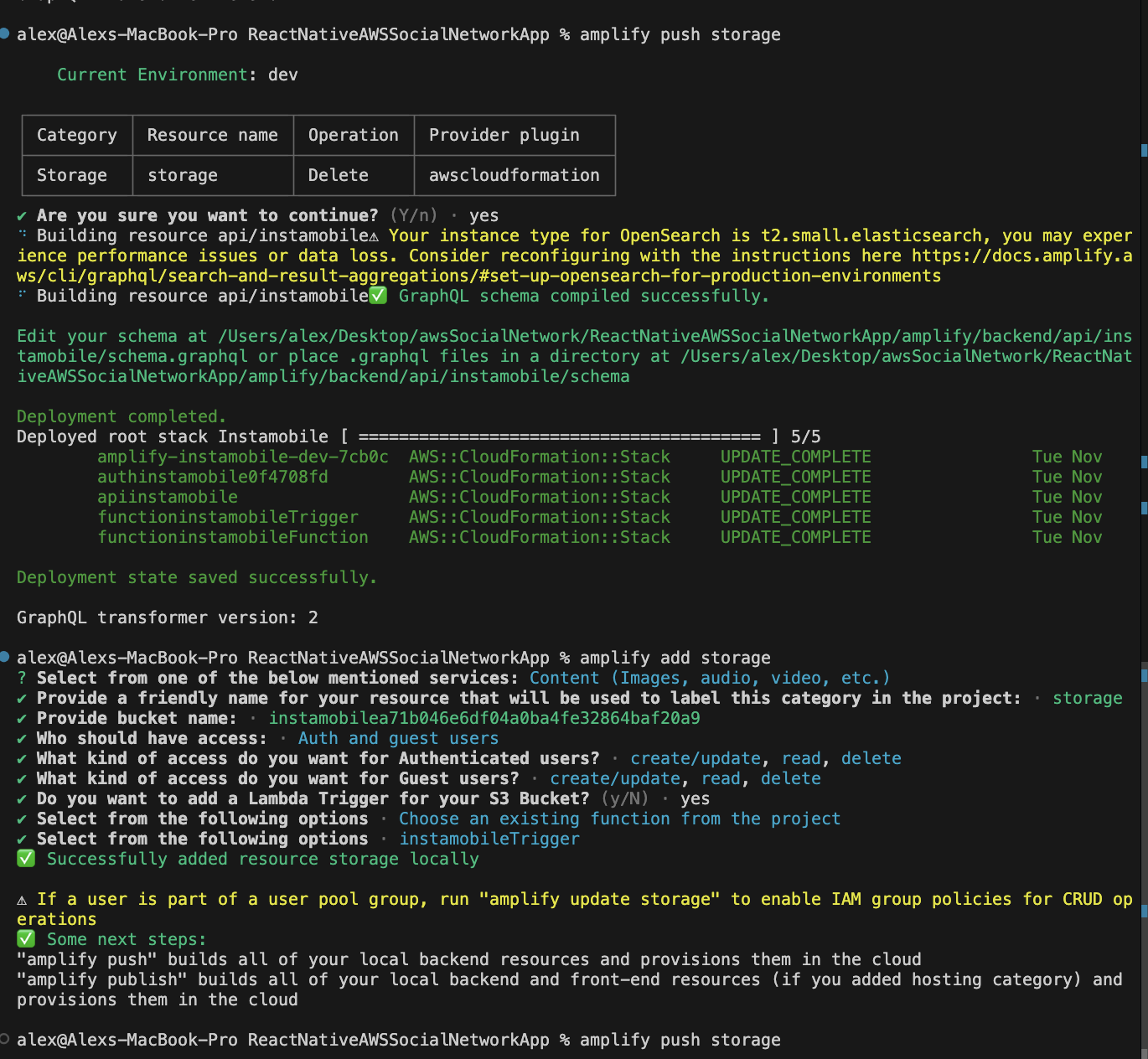 Storage Configuration