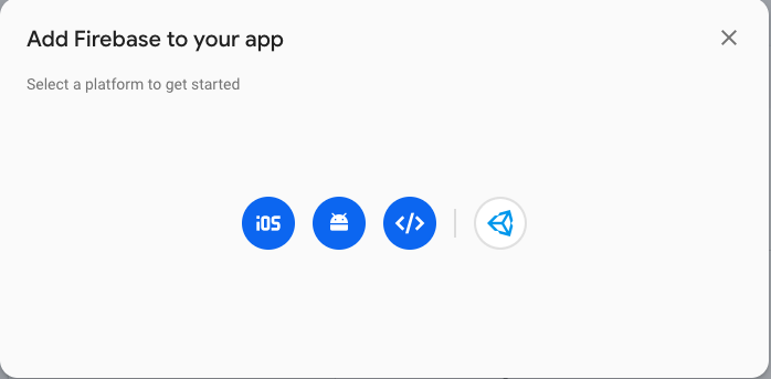 addding firebase to app