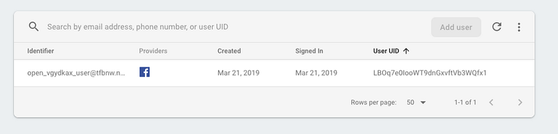 checking data in firebase