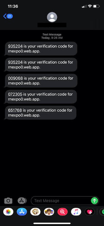 receiving notification