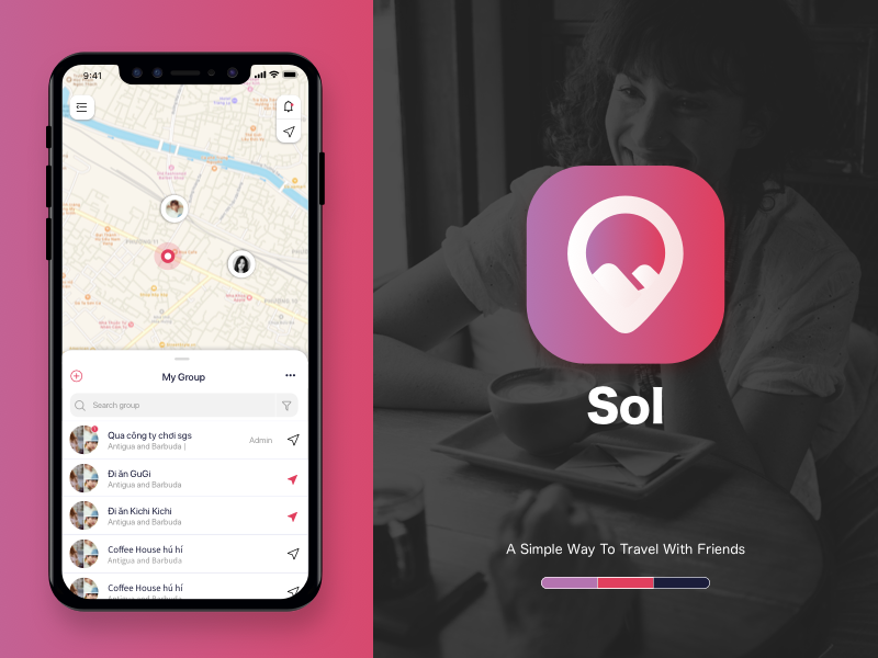 friends arround me app