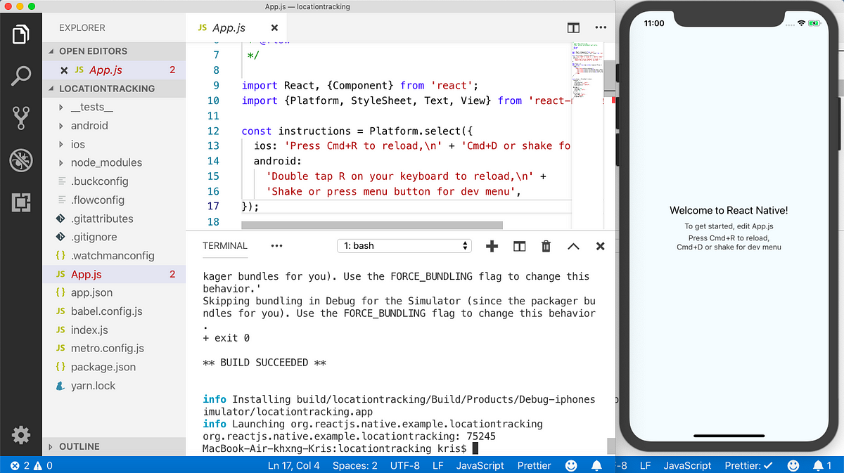 setting up the google maps