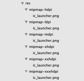 react native app icon android
