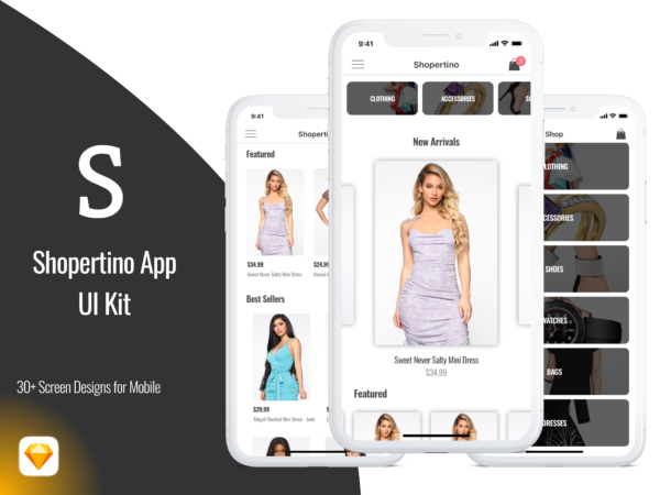Free Sketch Fashion e-commerce Mobile App Sketch | Mobile app, Ecommerce  jobs, Ecommerce